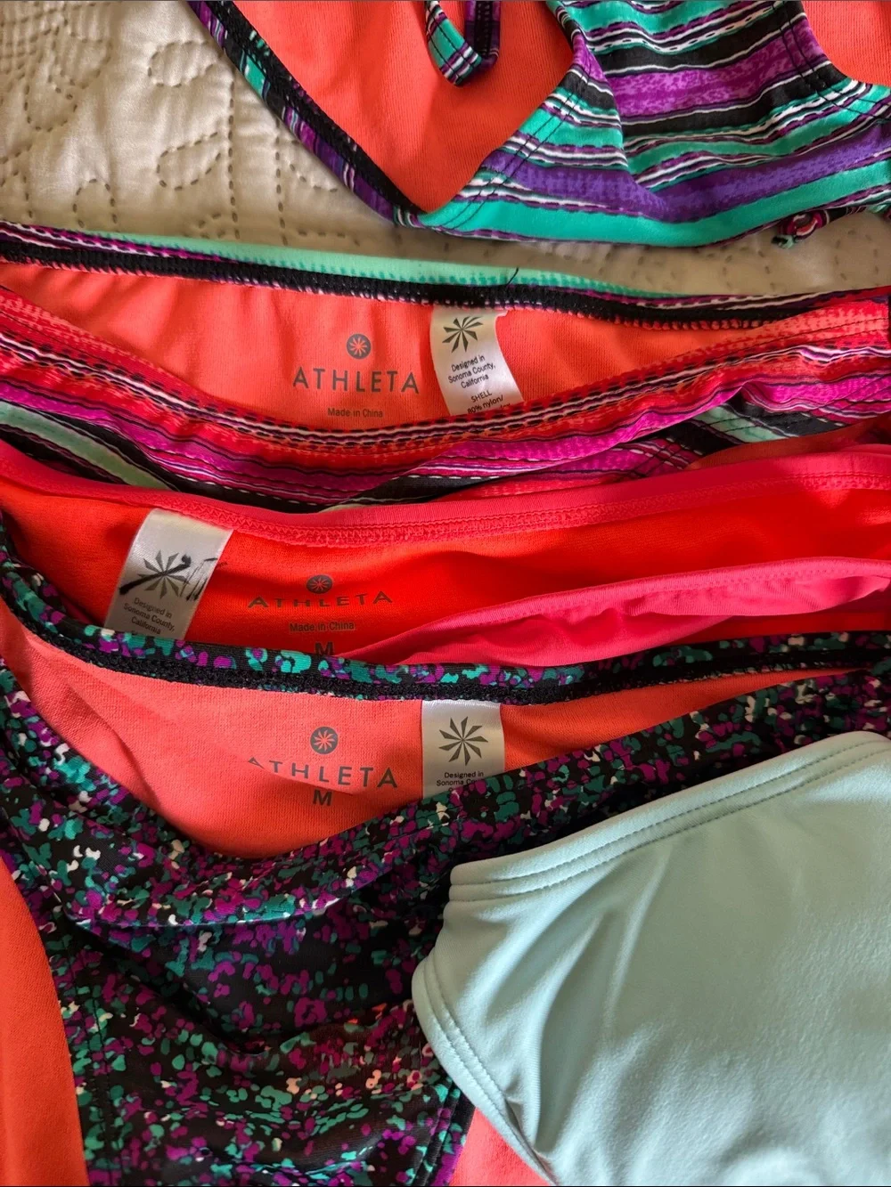 Bundle of 7+ Athleta swimsuits